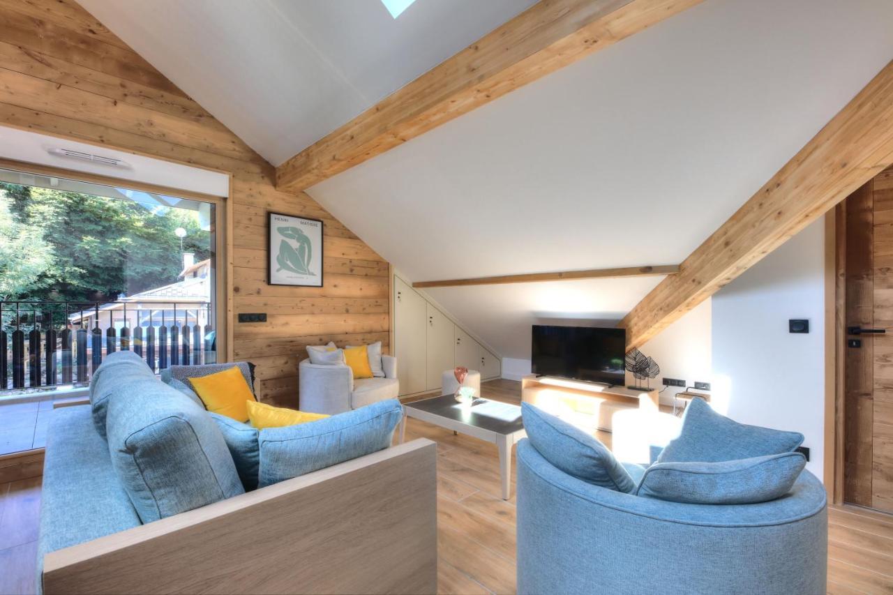 Immobilier De Montagne - La Collection - La Telecabine Leilighet Saint-Gervais-les-Bains Eksteriør bilde