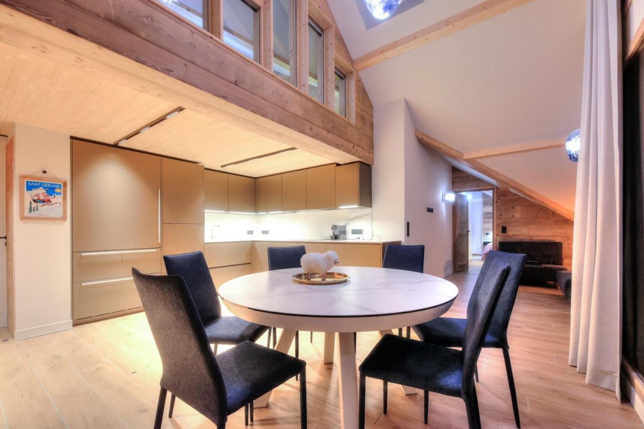 Immobilier De Montagne - La Collection - La Telecabine Leilighet Saint-Gervais-les-Bains Eksteriør bilde